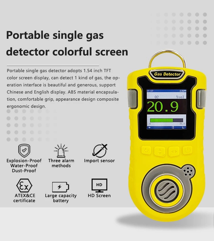 H2S Personal Gas Detector H2S Personal Gas Detector